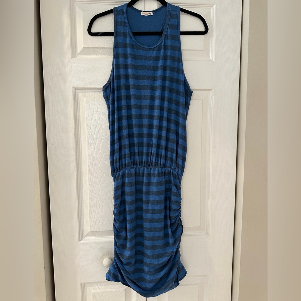 Sundry Striped Blue Dress